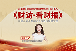 BG大游集团国际董秘兼副总经理张宏伟做客央视《财访·看财报》